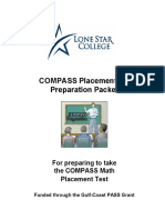 COMPASS Placement Preparation Packet for Math