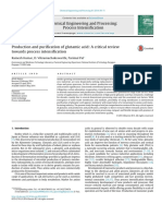 Jurnal Produksi Dan Pemurnian Asam Glutamat