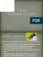Bab 7 Masyarakat Cyber