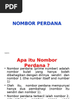 Konsep Nombor Perdana