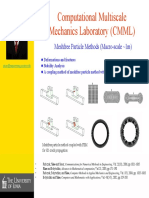Computational Multiscale Mechanics Laboratory (CMML) : Meshfree Particle Methods (Macro-Scale 1m)
