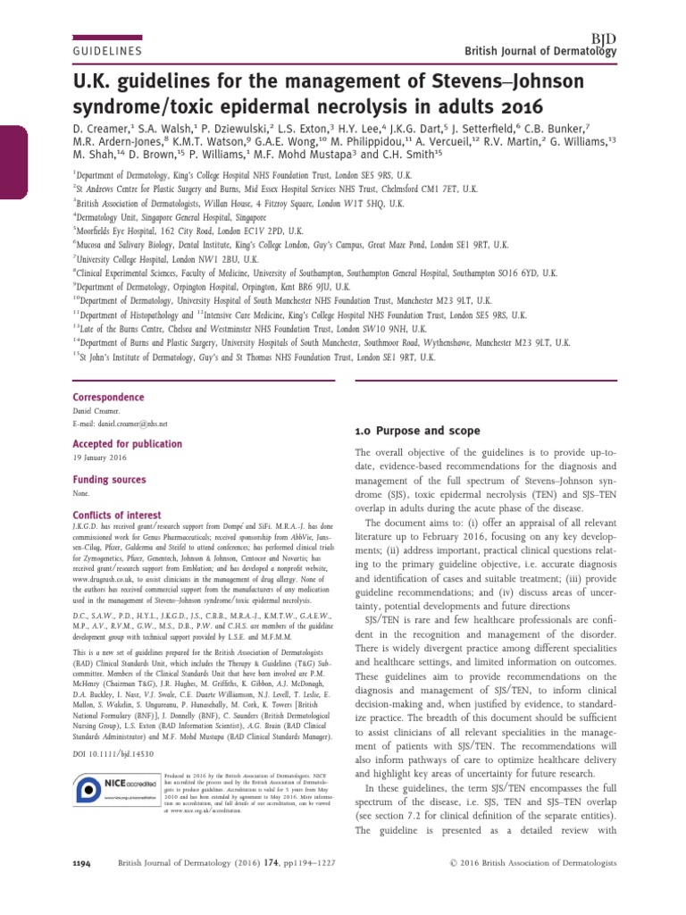 Creamer Et Al2016British Journal of Dermatology PDF Medicine