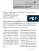 Joint-Angle Specific Strength Adaptations Influence Improvements in Power in Highly Trained Athletes