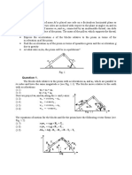 Sliding Blocks Acceleration on Inclined Prism