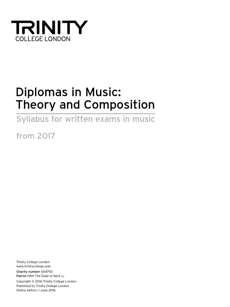 thesis on musical