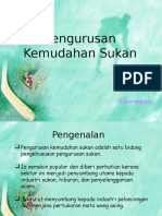 Pengurusan Kemudahan Sukan 1