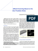 Adaptive Scanning Improves H.264 Intra Coding Efficiency by Up to 3