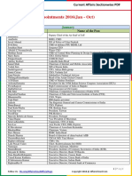 2016 Appointments (Jan-Oct) by AffairsCloud PDF