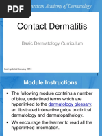 Contact Dermatitis