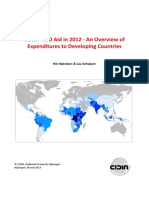 Habraken Schulpen - Dutch Ngo Aid in 2012 - An Overview of Expenditures To Developing Countries
