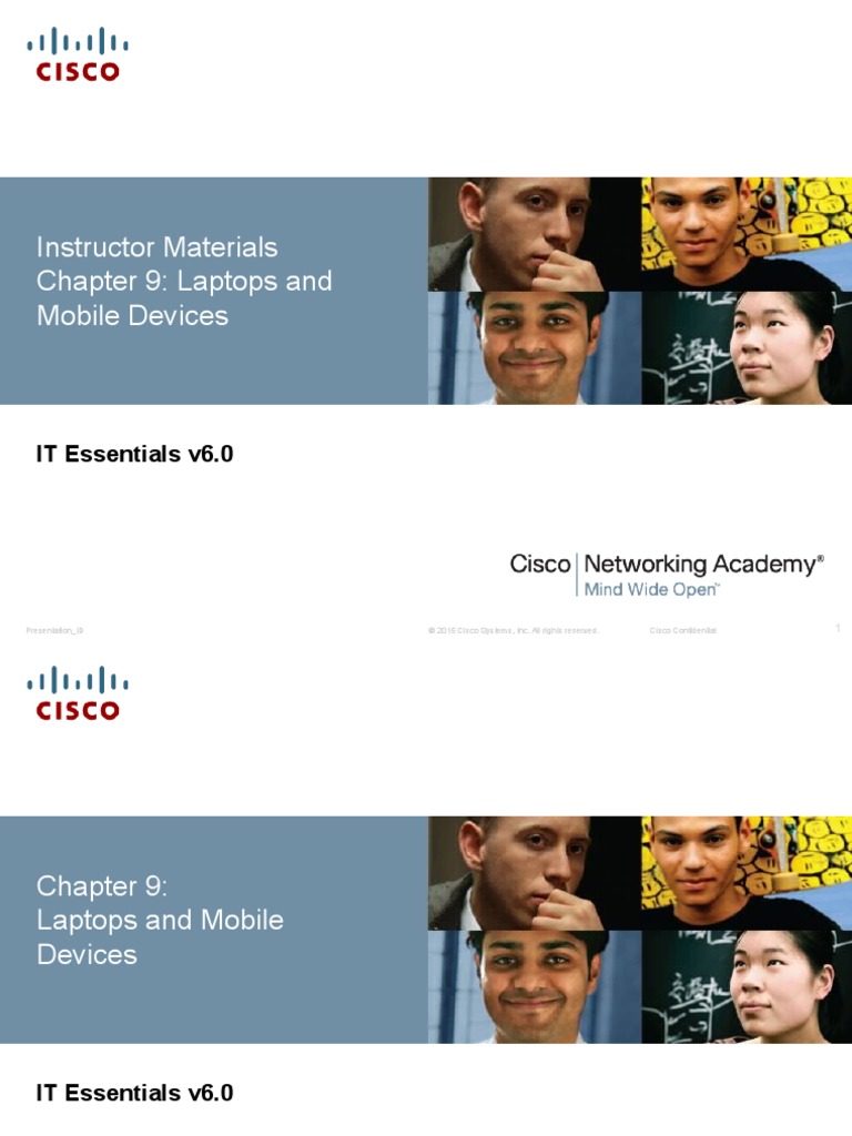 Instructor Materials Chapter 9: Laptops and Mobile Devices: IT ...
