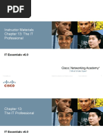 Instructor Materials Chapter 13: The IT Professional