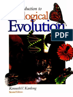 Introduction To Biological Evolution (Table of Contents)