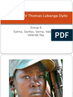 Prosecutor V Thomas Lubanga Dyilo