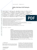 Multiband variability of blazar OJ 287 during 2015-2016 outbursts