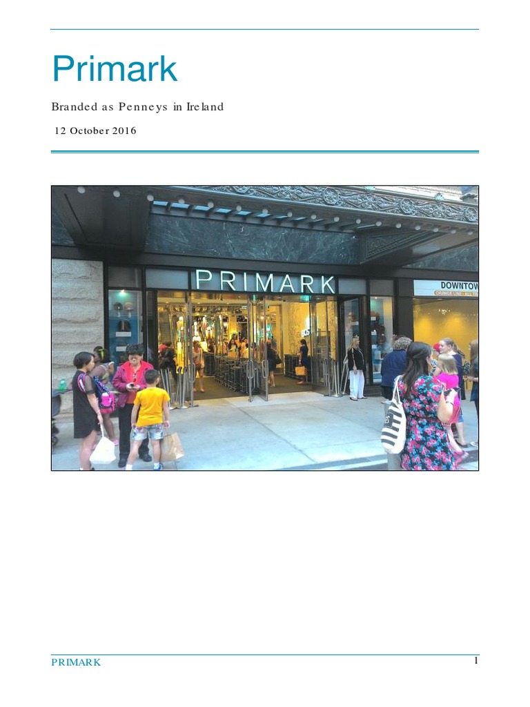 Primark supply chain strategy picture
