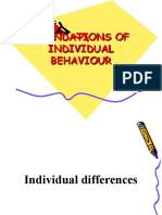 (Ch2) Foundations of Individual Behaviour - ppt1