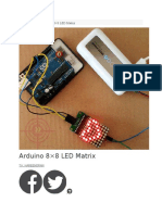 Arduino 8×8 LED Matrix