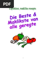 Jou Eie Resepte Boek | PDF