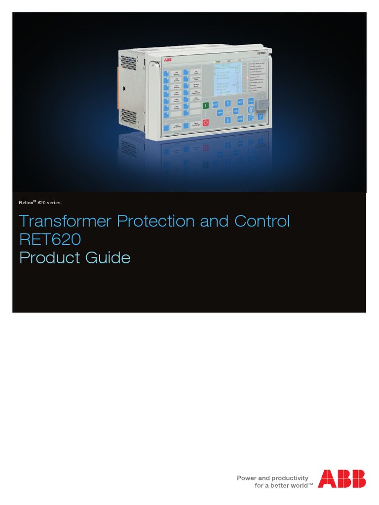 Protecciones ABB - RET620 - PG - 757846 - ENe - Transformer Protection ...