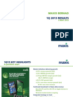 1st Quarter 2013 Financial Results