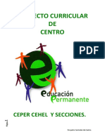Proyecto Curricular de Centro