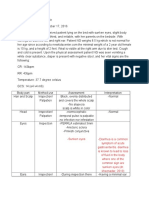 Physical Assessment AGE With Diarrhea FINAL