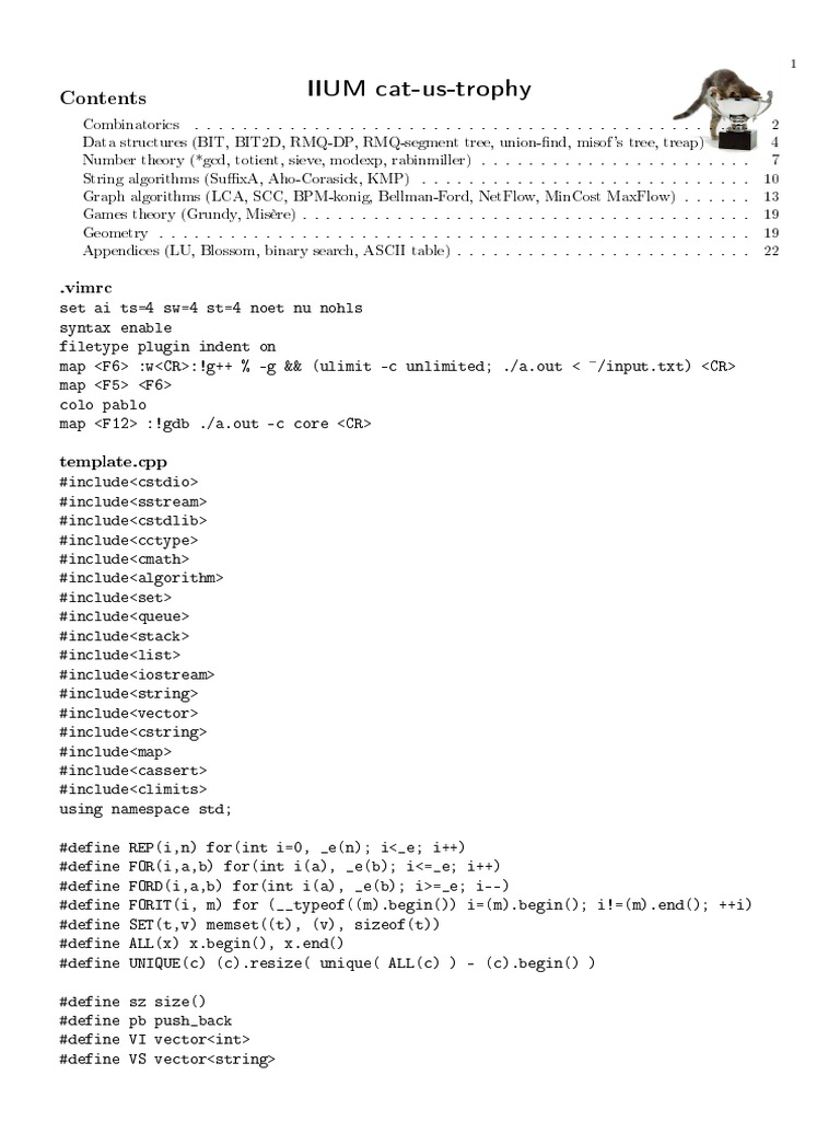 A Comprehensive Guide to Algorithms and Data Structures for Competitive ...