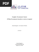 template contract for procurement