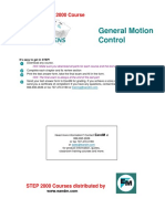 General Motion Control: Siemens STEP 2000 Course