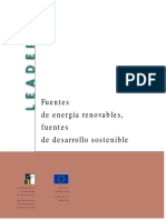 Fuentes de Energia Renovables Fuentes de Desarrollo Sostenible