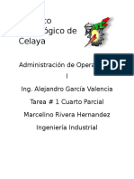 Marcelino Rivera Hernandez Tarea1 Cuarto Parcial