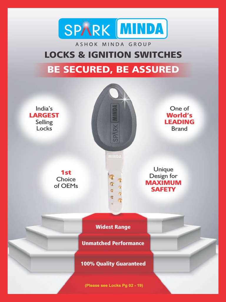 Be Secured, Be Assured: Locks & Ignition Switches | PDF