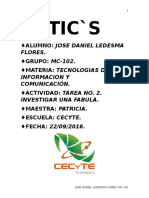 Ledesma - Jose - MC102 - Tarea2 - Investigar Una Fabula - Tics