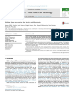 Grupo 10 - Edible Films As Carrier For Lactic Acid Bacteria