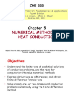 Numerical Methods in Heat Conduction
