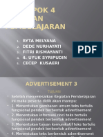 Kelompok 4 Belajar Tentang Iklan