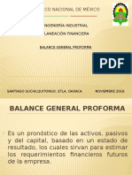 Balance General Proforma