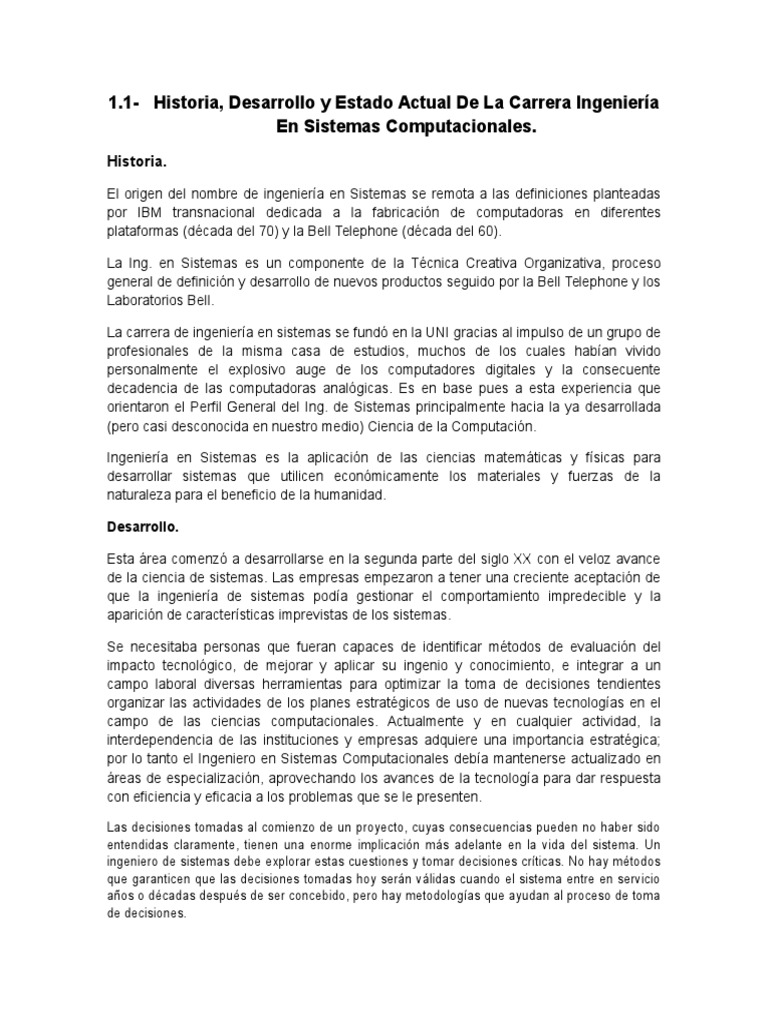Unidad 1 Fundamentos De Investigacion Ingenieria De Sistemas