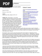 Updated Corps Statement