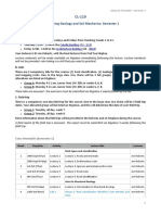  Semester 1 Teaching Plan