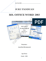 MS. OFFICE WORD 2003