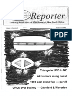 UFO Reporter - Volume 1, Number 3 (September 1992)