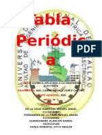 5º Informe de Lab. de Química - Tabla Periodica