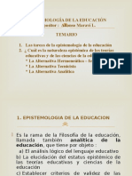 Epistemologia de La Educacion