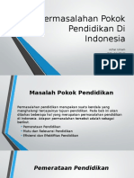 Dokumen - Tips - Permasalahan Pokok Pendidikan Di Indonesiapptx