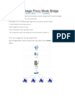 ClearOS Sebagai Proxy Mode Bridge