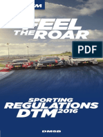 2016 DTM Reglement Sportlich Englisch