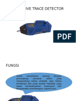 Explosive Trace Detector (ETD) dalam