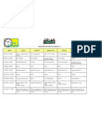 Horarios 2014 - Pre Maternal 1